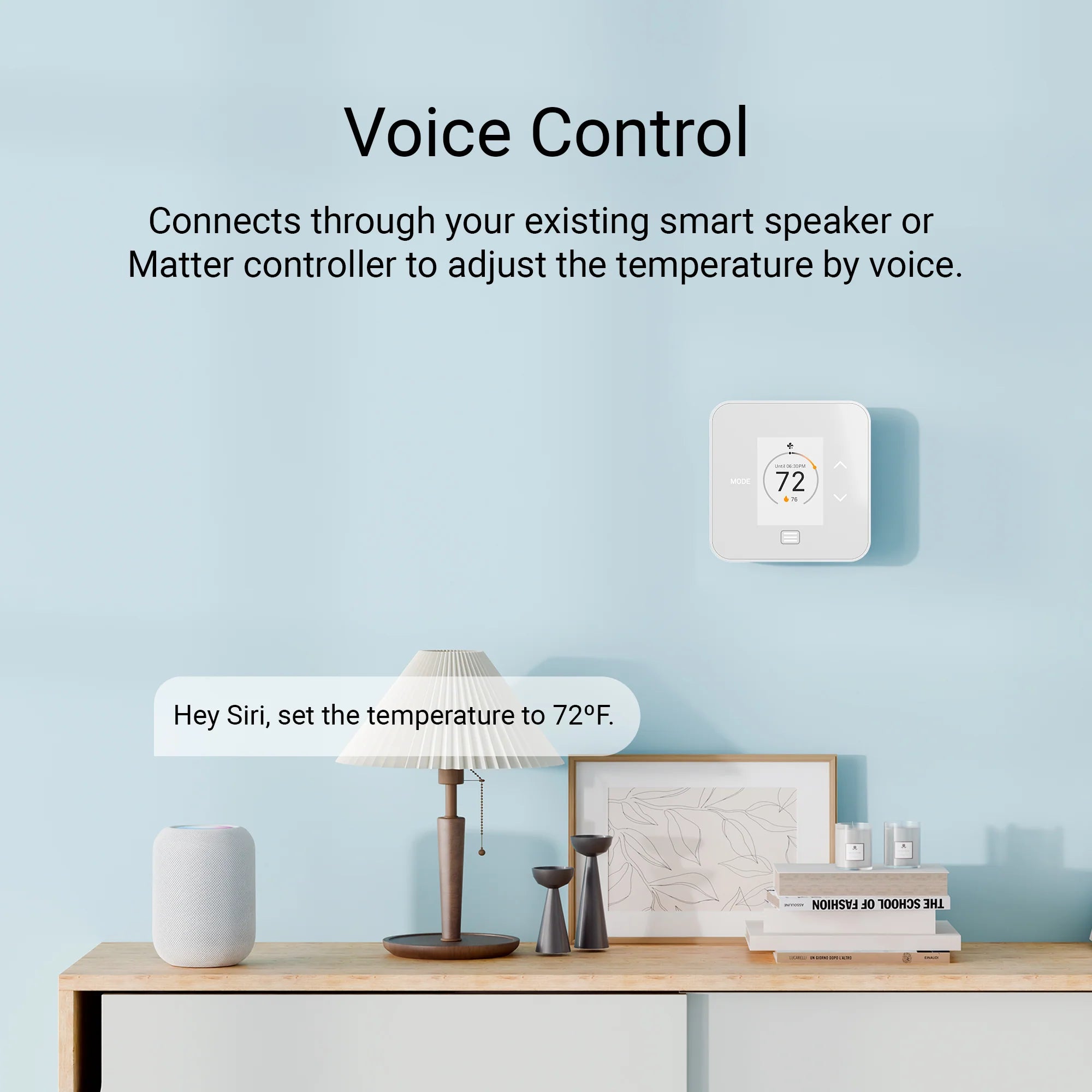 Smart Thermostat - White