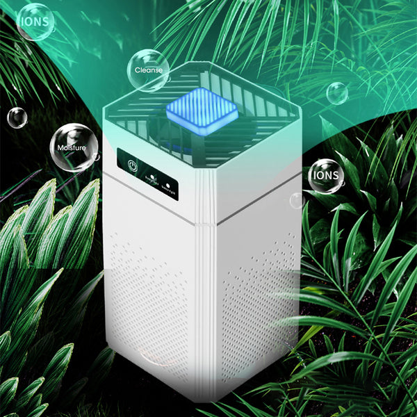 Air Purifier Portable with Negative Ion Technology for Bedroom, Home, Car, Smoke Odor Eliminator
