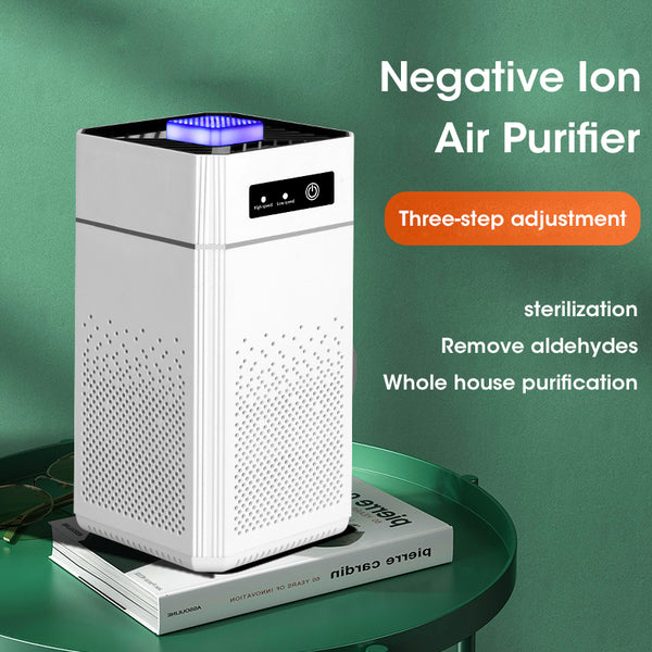 Air Purifier Portable with Negative Ion Technology for Bedroom, Home, Car, Smoke Odor Eliminator